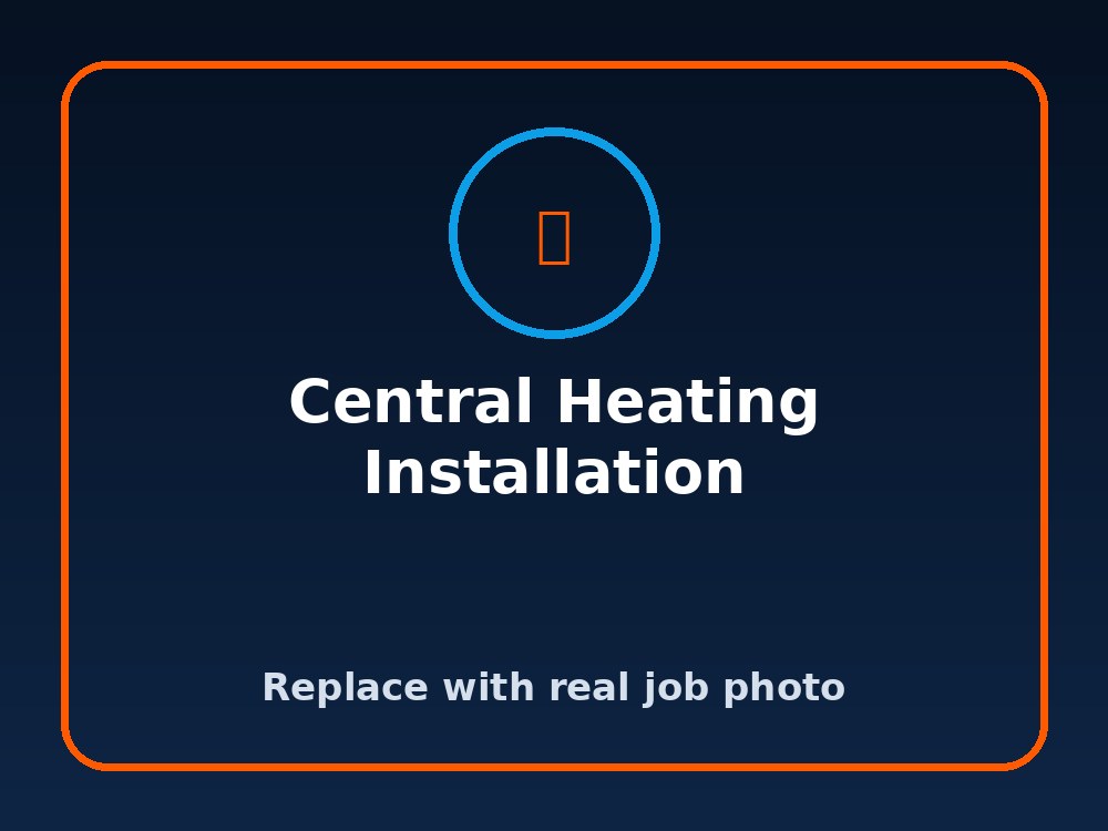 Central heating installation by APEX Heat & Plumbing